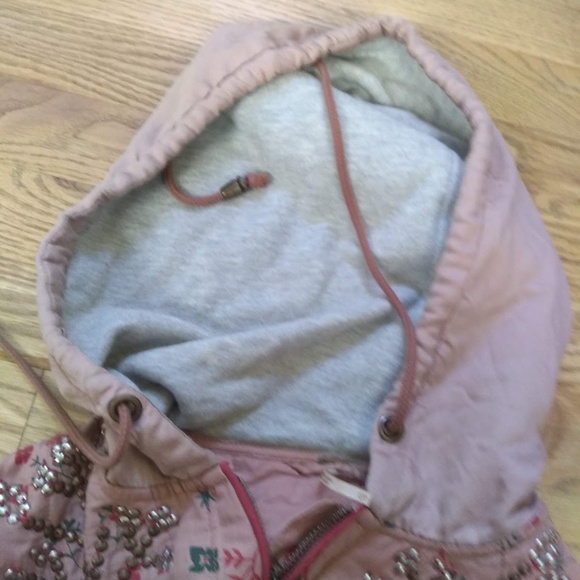 Free People Hooded Drawstring Jacket XS - Picture 3 of 6